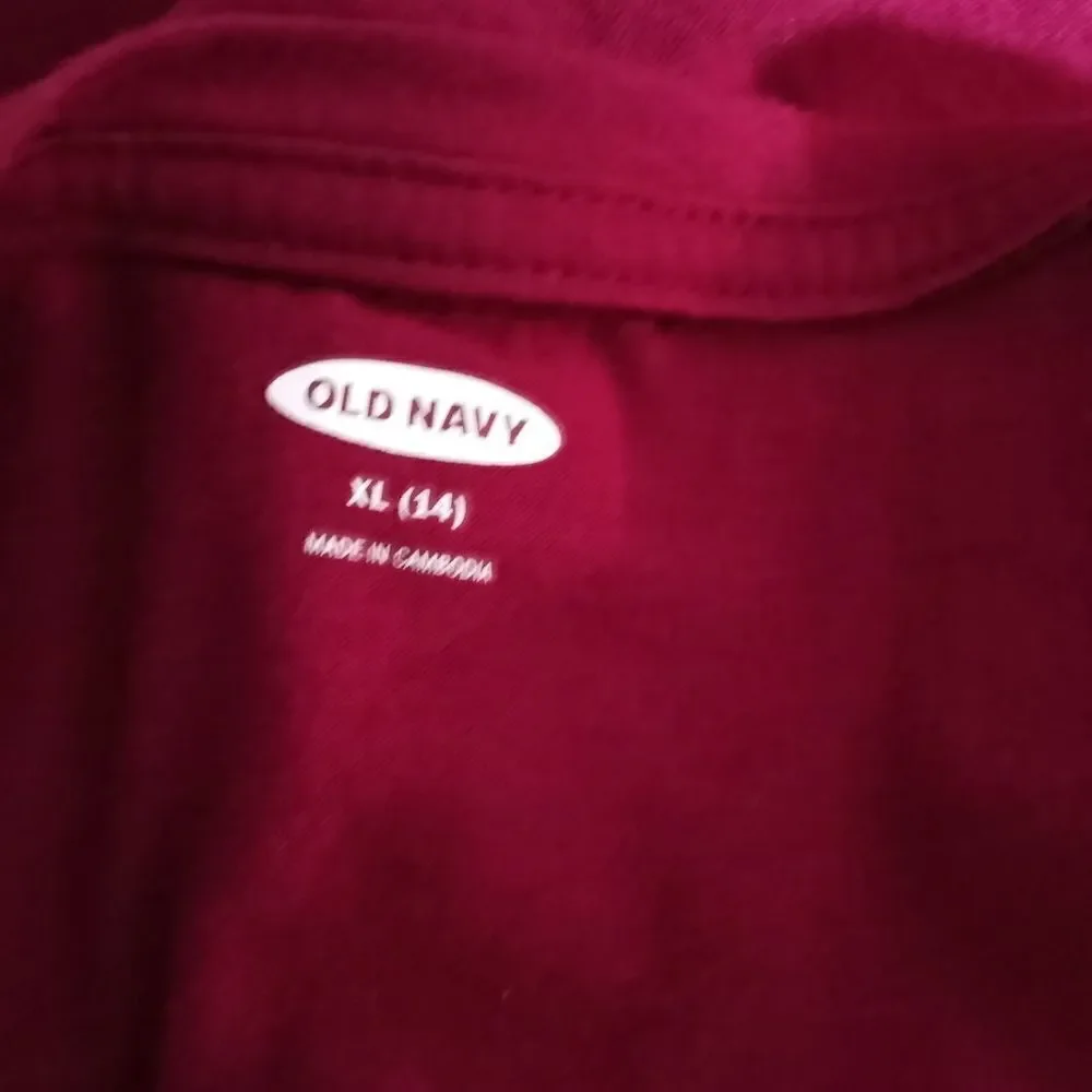 OLD NAVY KIDS PLUM T-SHIRT 